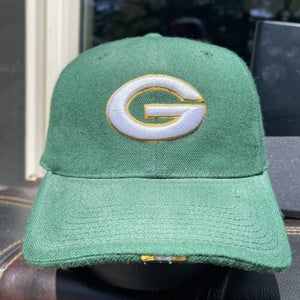 Vintage Green Bay Packers Nike NFL Team Official Sideline Wool Fitted Hat 7 1/4