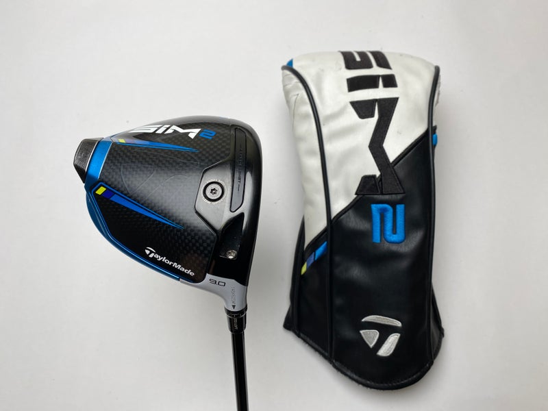 Taylormade SIM2 Driver 9* Mitsubishi Chemical Tensei Blue Raw AV Series Stiff RH