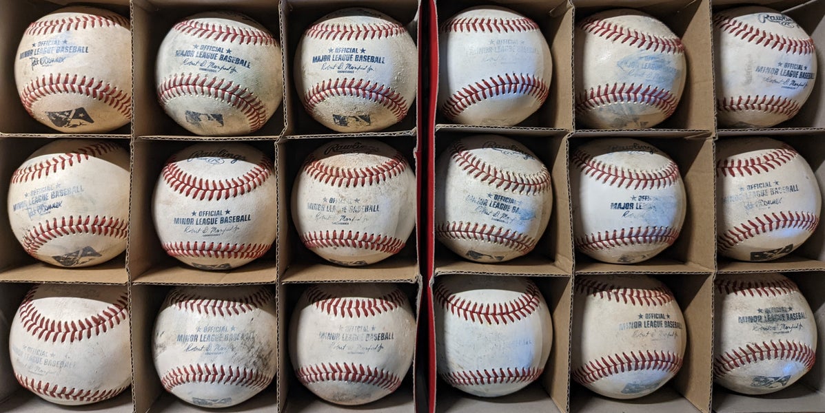 Used Rawlings Baseballs 18 Pack MLB and/or MILB (Good-Very Good Condition)