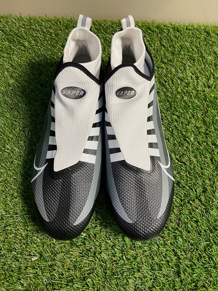 Nike Vapor Edge Pro 360 White/Pure Platinum/Black Cleats  display picture 2