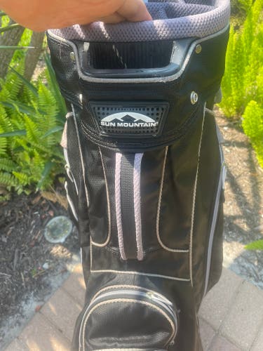 Sun Mountain Golf Cart Bag with club dividers