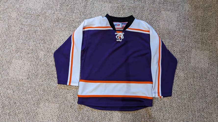 Reading Royals 20th Anniversary Jersey ECHL  Youth L / Youth XL No Logos Sample jersey