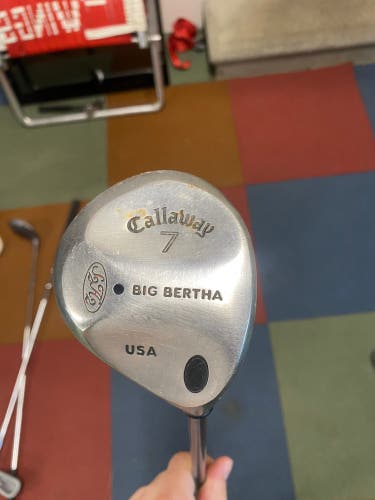 Used Right Handed 7 Wood Big Bertha Fairway Wood
