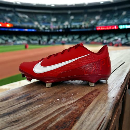 Nike React Vapor Ultrafly Elite 3 Baseball Cleats Red/White Mens 11.5 DC9907-600