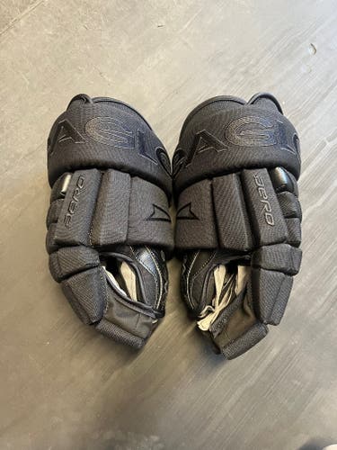 New All Black Custom Eagle Aero Gloves (Made in Canada) (Gaero CP)