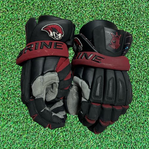 Brine King Elite Roanoke Maroons Lacrosse Gloves