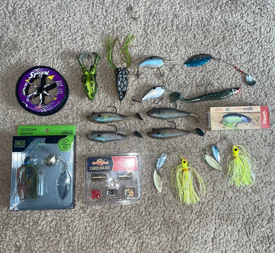 Hardbaits and new tackle