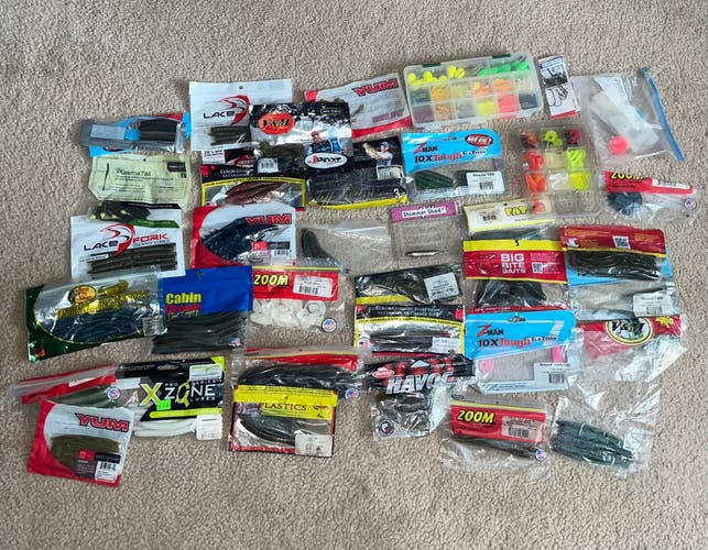 Lot of Soft Platsics