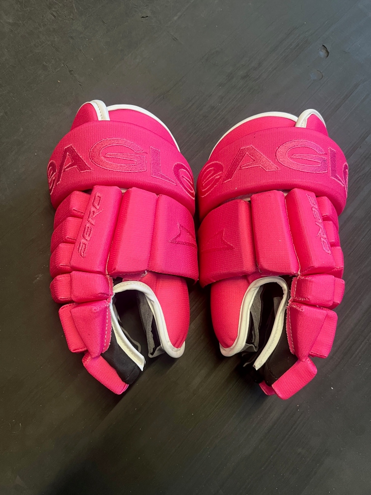 New Pink Custom Eagle Aero Gloves (Made in Canada) (Gaero CP)