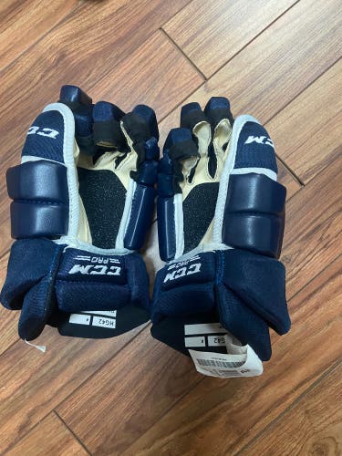 New CCM 13" Pro Stock Tacks 4 Roll Pro Gloves