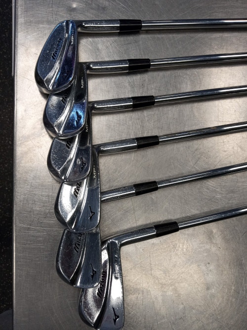 Mizuno Used Right Handed Men's Steel Shaft 6 Pieces Iron Set
