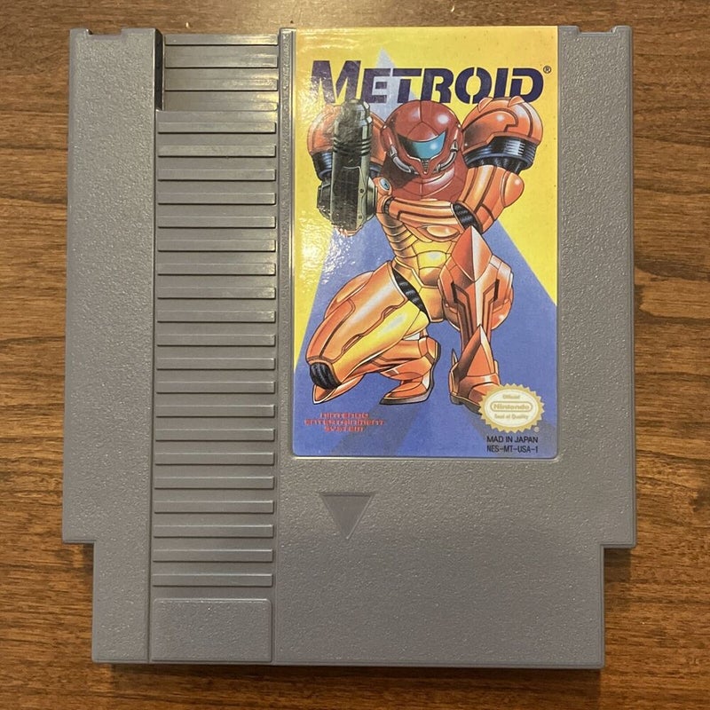 Metroid Yellow Label NES Game (Nintendo) Cartridge only - Tested