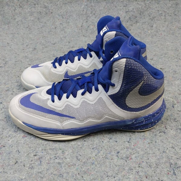 Nike Prime Hype Ii 2 Boys Running Shoes Size 6.5Y Basketball Sneakers Blue | SidelineSwap