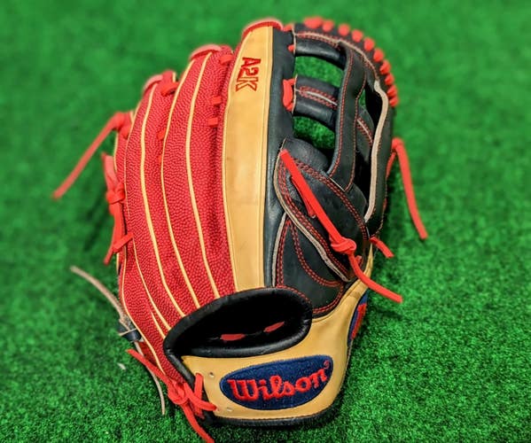 2018 Wilson A2K MB50 GM Superskin Mookie Betts Game Model Baseball Oufielder's Glove 12.75"