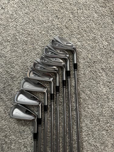 BEST OFFER Used Srixion Golf Irons Stiff KBS shaft