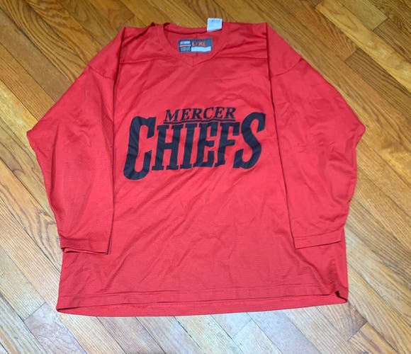 Red Mercer Chiefs NCDC Bauer Nike Jersey
