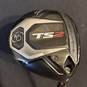 Titleist TS2 15° 3 Wood FUJIKURA PRO 2.0 7 S Stiff Flex Graphite With Headcover