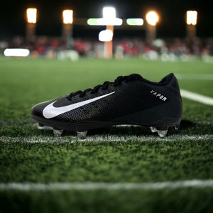 Nike Vapor Untouchable Speed 3 Black Football Cleats Mens Size 10 - AO3035-010