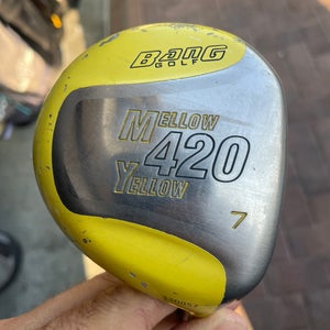 Bang Golf Mellow Yellow 420 Wood 7 In Right Handed