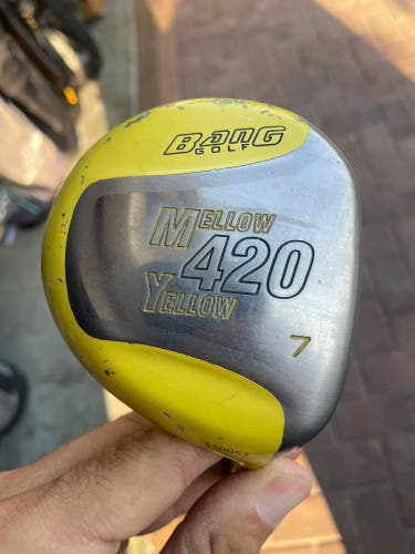 Bang Golf Mellow Yellow 420 Wood 7 In Right Handed