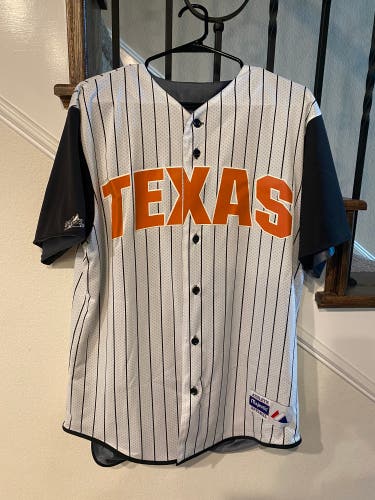 Texas Longhorns Reversible Baseball Jersey