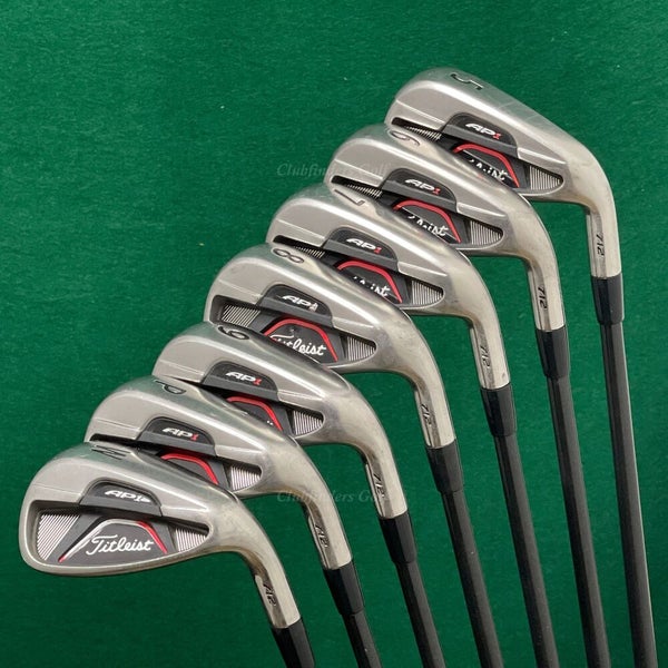 Titleist AP1 712 5-PW,W1 Iron Set Factory Tour AD 65i Graphite Regular