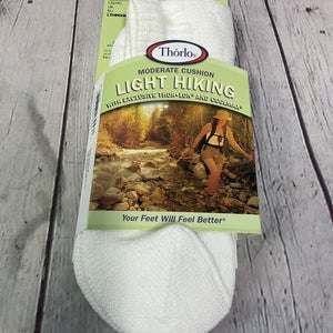 Thorlos Womens Moderate Cushion Light Hiking Socks Size Medium New With Tags