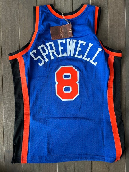 Mitchell & Ness Latrell Sprewell Swingman Jersey Road NY Knicks 98
