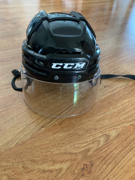 Used Small CCM Pro Stock Tacks 910 Helmet