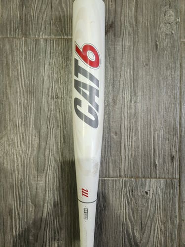 Used BBCOR Certified Marucci Alloy CAT 6 Bat 31 oz 34"