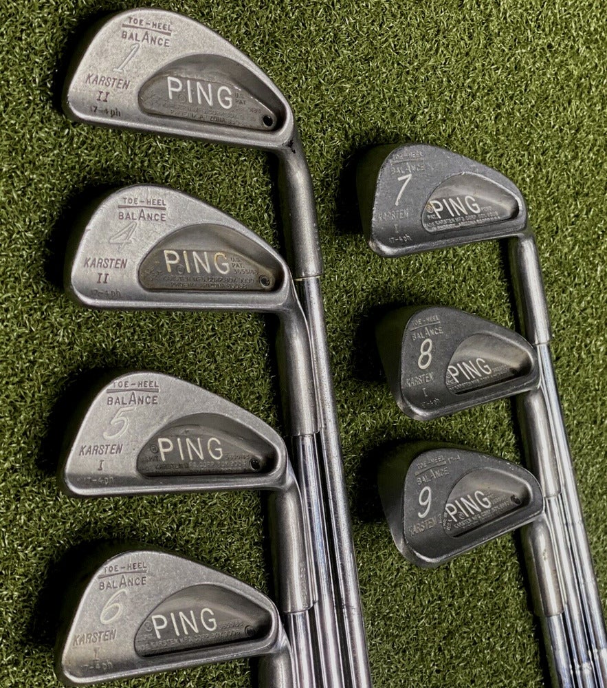 PING Karsten I / Karsten II Iron Set Steel Right Hand 1, 4-9