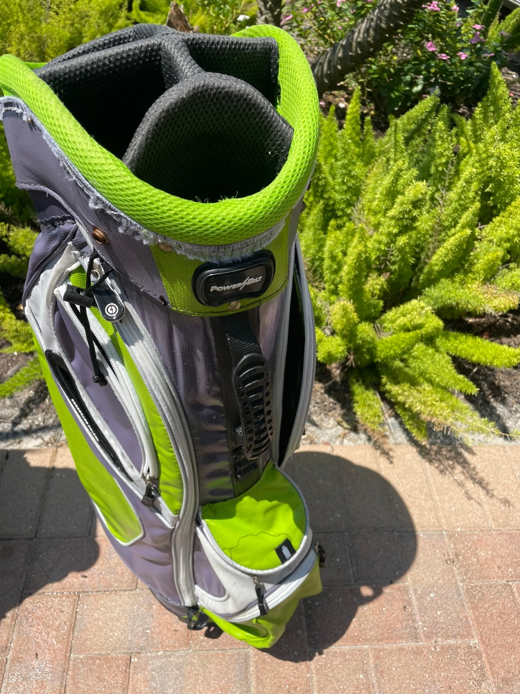 Powerbilt Golf Cart Bag  With club dividers