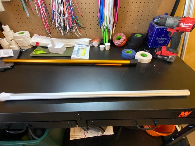 String King A135 attack lacrosse shaft