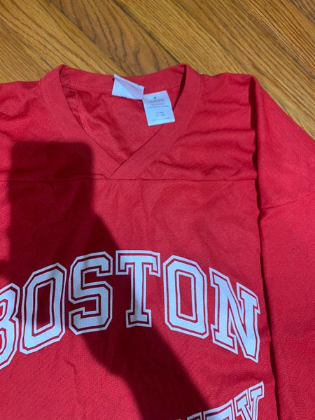 Boston University Colosseum Youth Open Net II Hockey Sweater Jersey - Red