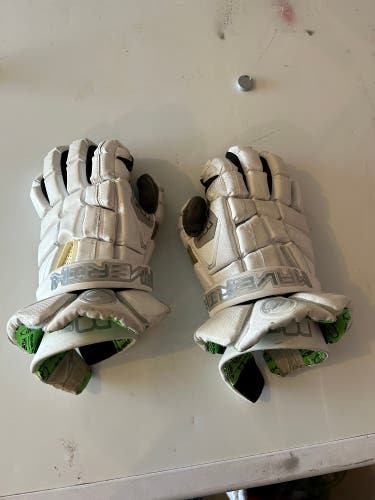 Used Player's Maverik 13" M4 Lacrosse Gloves