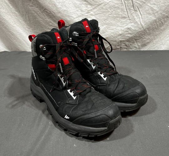 Quechua SH520 Insulated Waterproof Winter Hiking Boots US 10.5 EU 44 EXCELLENT