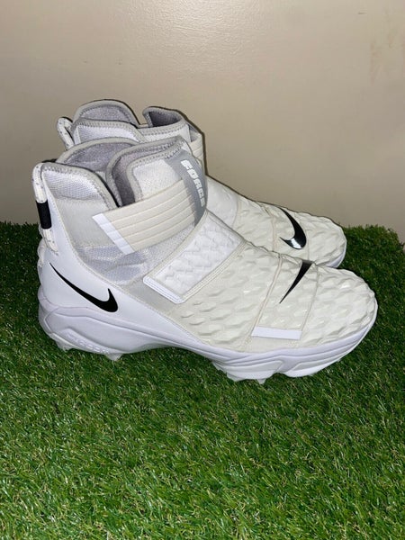 *SOLD* Nike Mens Zoom Force Savage Elite White Football Cleats Size 16 CK2824-100 NEW