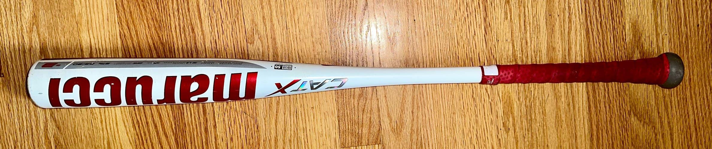 Used BBCOR Certified 2022 Marucci CAT X Bat (-3) 30 oz 33"