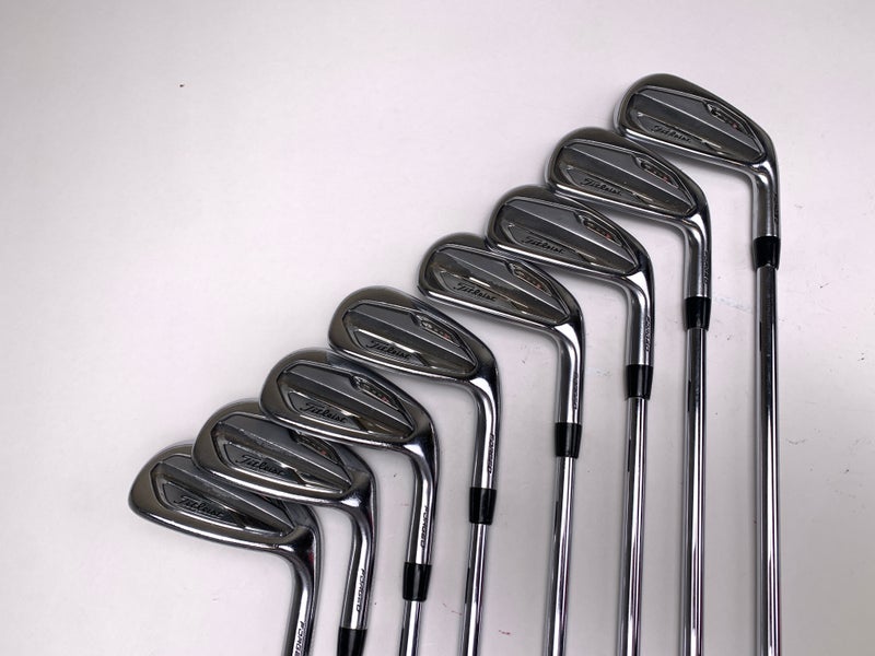 NICE TITLEIST T200 IRON SET 5 - PW AW PROJECT X LZ 6.0 120g STIFF