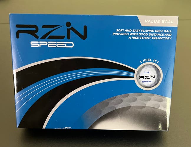 Brand New 12 Pack (Dozen) RZN Speed golf balls Nike