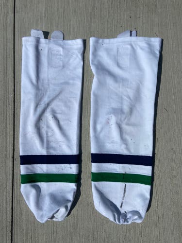 White Used Large  Socks