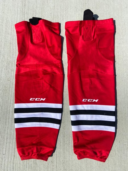 Red Used Large CCM Socks