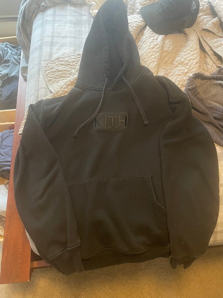 Black Kith Box Logo Hoodie SidelineSwap