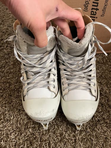 Used Bauer Regular Width Size 10 Supreme One80 Hockey Goalie Skates
