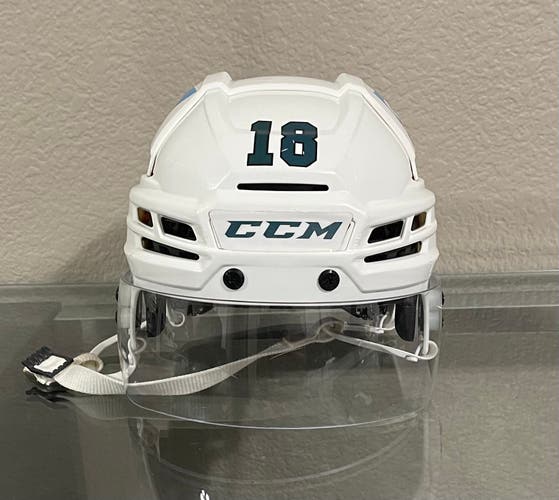 Used Small CCM Pro Stock Super Tacks X Helmet