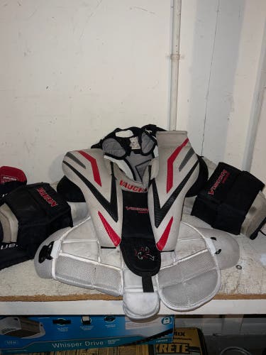 Used Junior Medium Vaughn Vision 9200 Goalie Chest Protector