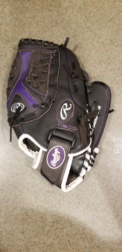 Used Rawlings Right Hand Throw Infield Baseball Glove 12.5"