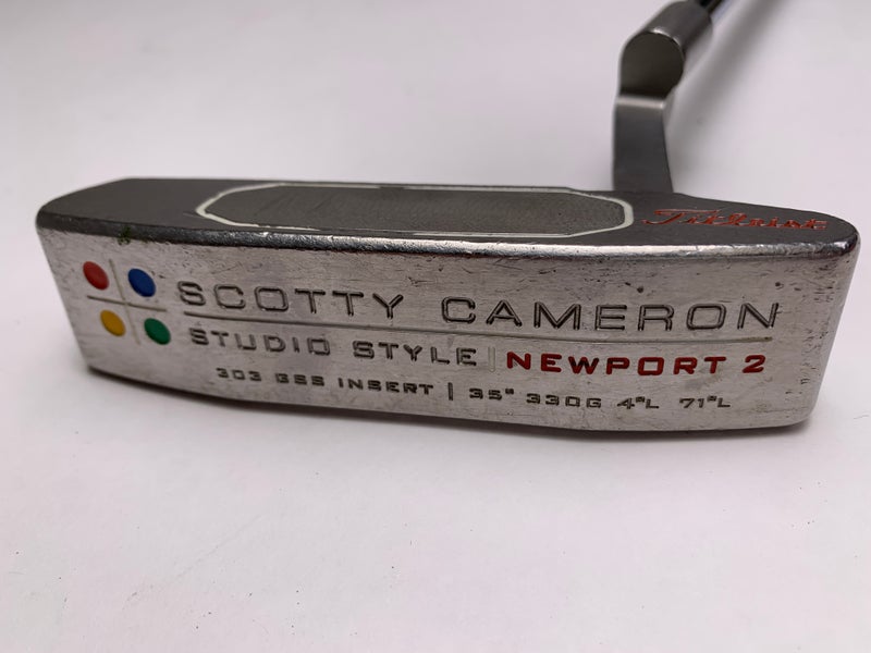 Titleist Scotty Cameron Studio Style Newport 2 GSS Insert Putter