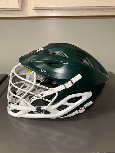 Michigan State Lacrosse Warrior Burn Helmet (no stickers) (Large)