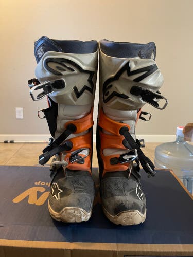 Orange Men's Alpinestars Tech 7s